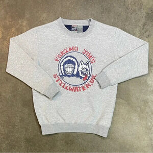 Vintage Eskimo Joes Crewneck Graphic Sweatshirt